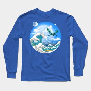 Great Wave off Pandora Long Sleeve T-Shirt